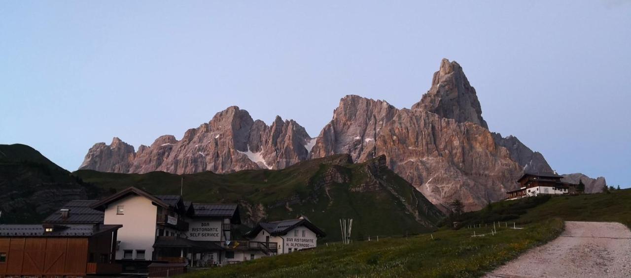 Hotel Alpenrose Пассо-Ролле Екстер'єр фото